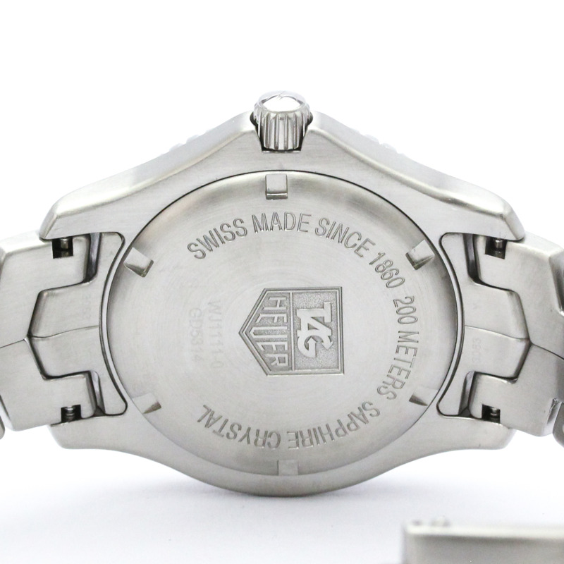 TAG HEUER 豪雅 Link 系列不鏽鋼石英男錶 WJ1111 拋光款-5