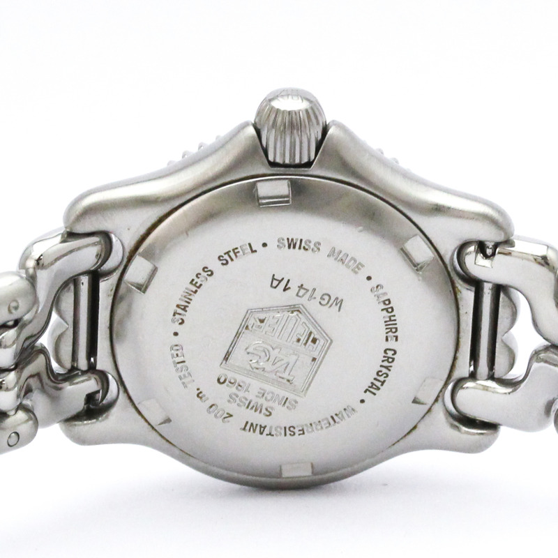 TAG HEUER Sel Professional 200米精鋼石英女錶 WG141A 拋光-5