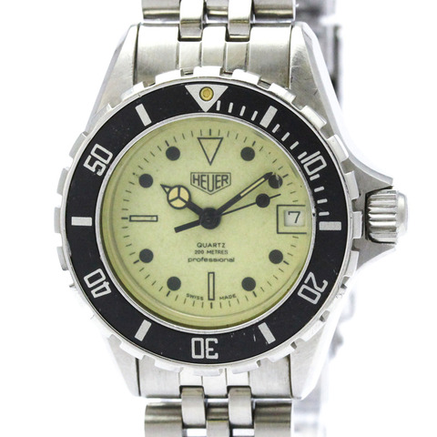 豪雅 TAG HEUER 1000 專業系列不鏽鋼石英男錶 980.108