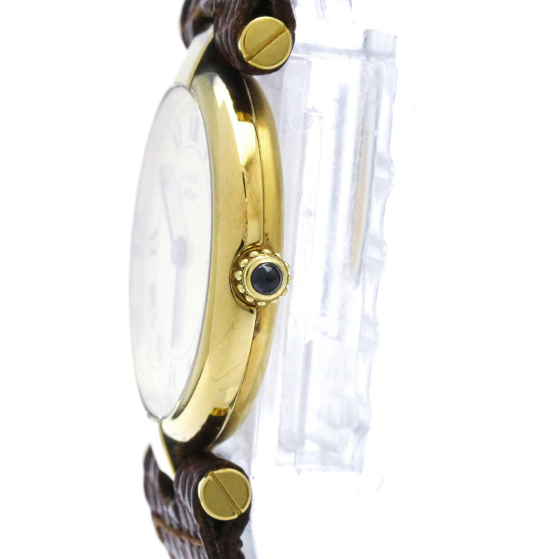 卡地亞 Must Vendome 鍍金石英女士腕錶 590004-3