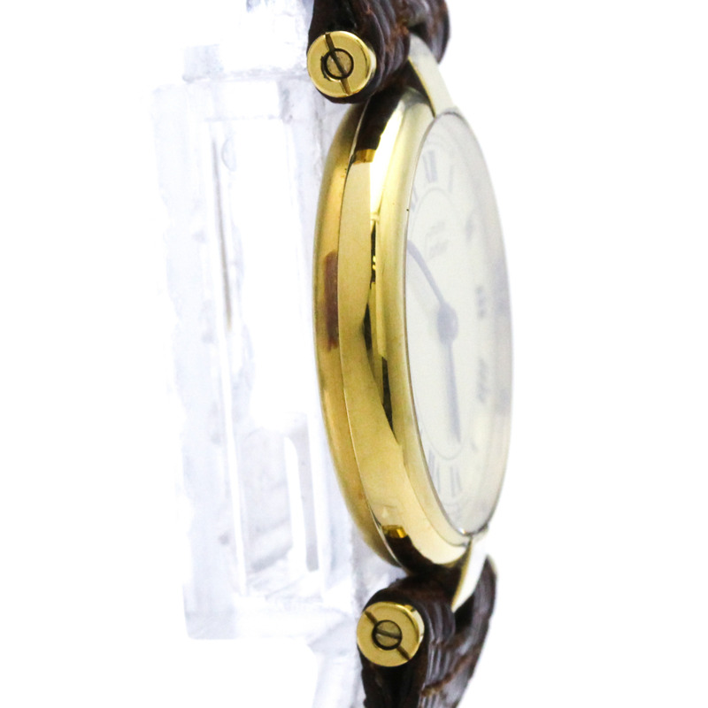 卡地亞 Must Vendome 鍍金石英女士腕錶 590004-8