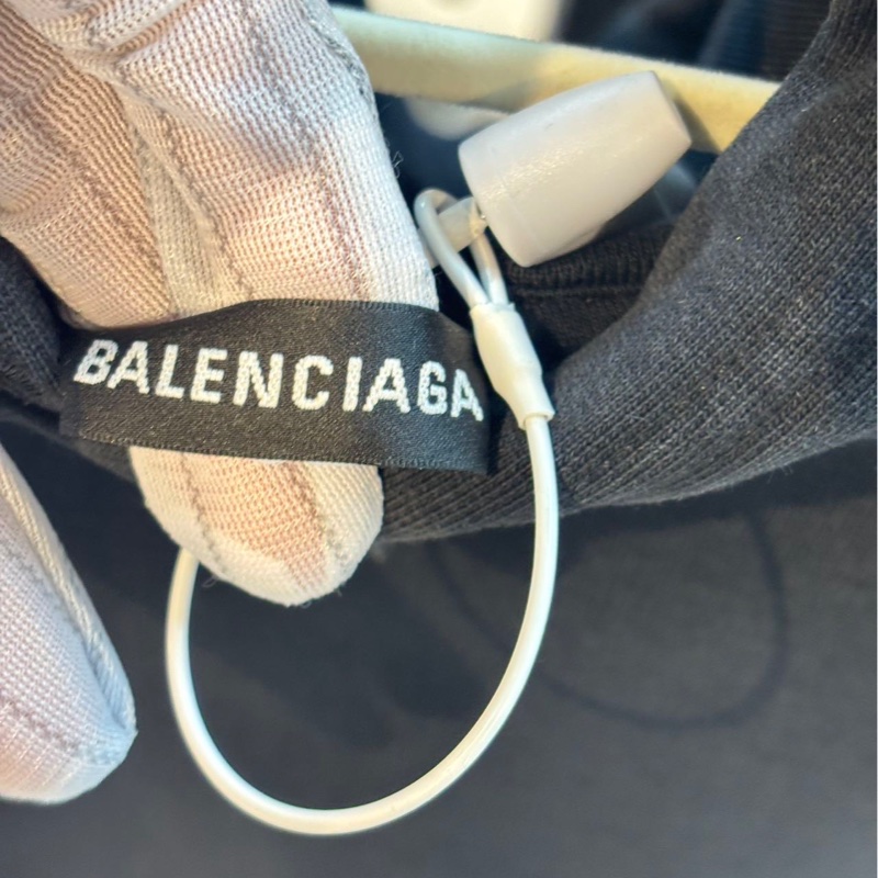 巴黎世家 Balenciaga 背後 Logo 衛衣 XS 保真 時尚 潮流-2