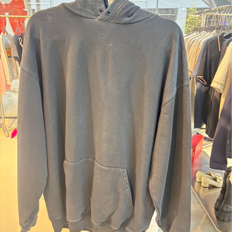 巴黎世家 Balenciaga 背後 Logo 衛衣 XS 保真 時尚 潮流-6