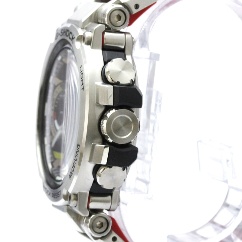 卡西歐 G-Shock MT-G 藍牙電波控制太陽能不鏽鋼男士手錶 MTG-B1000D-1AJF-3