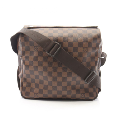 路易威登 Naviglio 單肩斜背包 N45255 Damier Ebene 帆布 二手 LV
