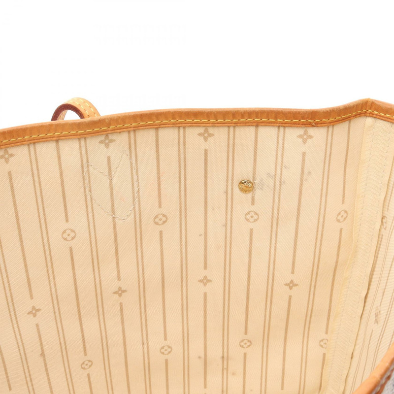 路易威登 Neverfull MM 手提單肩包 N51107 Damier Azur 帆布 二手 LV-6
