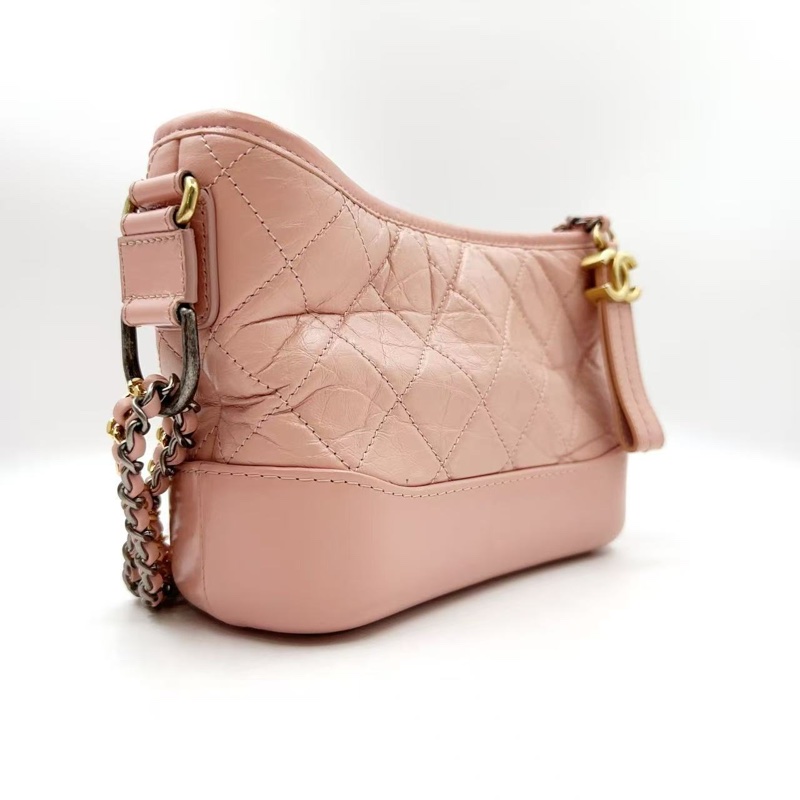 Chanel Pink Gabrielle Hobo Small Bag 粉色斜挎包-2