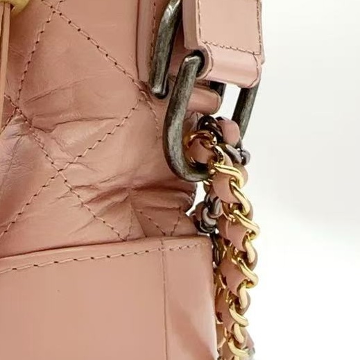 Chanel Pink Gabrielle Hobo Small Bag 粉色斜挎包-7