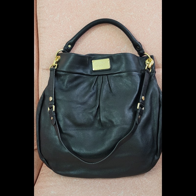 Marc by marc jacobs 牛皮大 hobo 可手挽，上肩，斜背-0