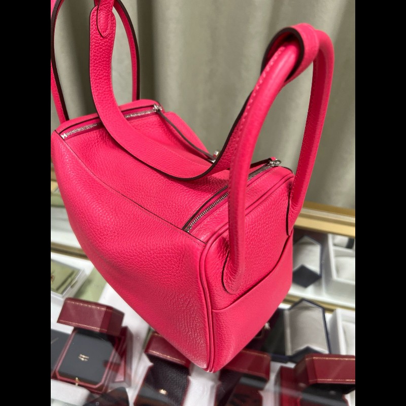 Hermes Lindy 26 極致粉-19