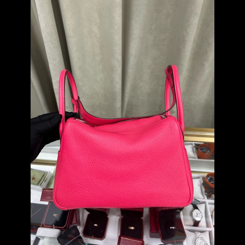Hermes Lindy 26 極致粉-23
