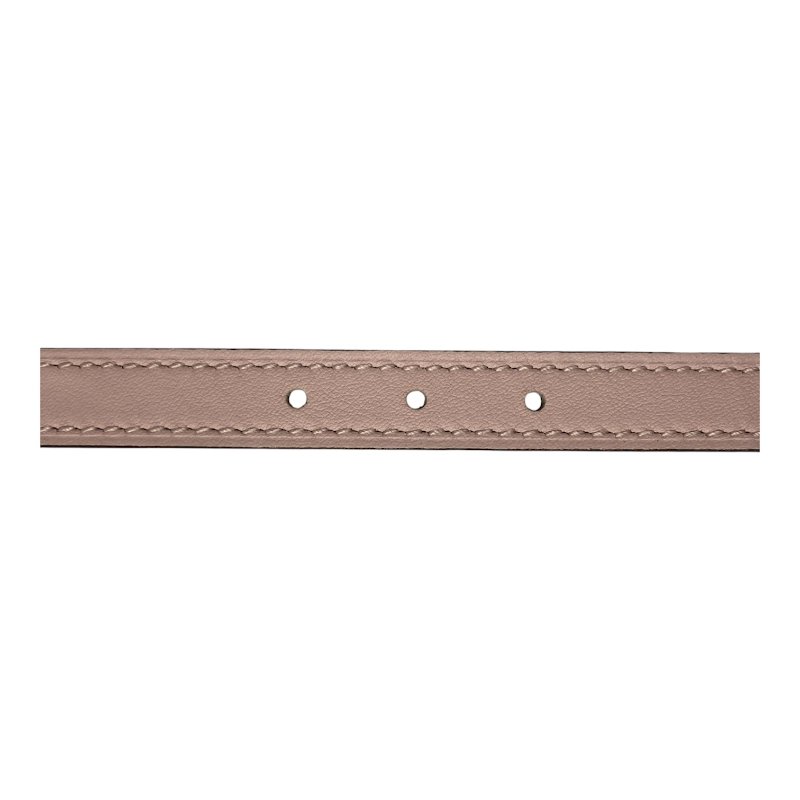 HERMES 愛馬仕 U刻 BELT 細皮帶 70CM 夢幻紫 銀釦-5