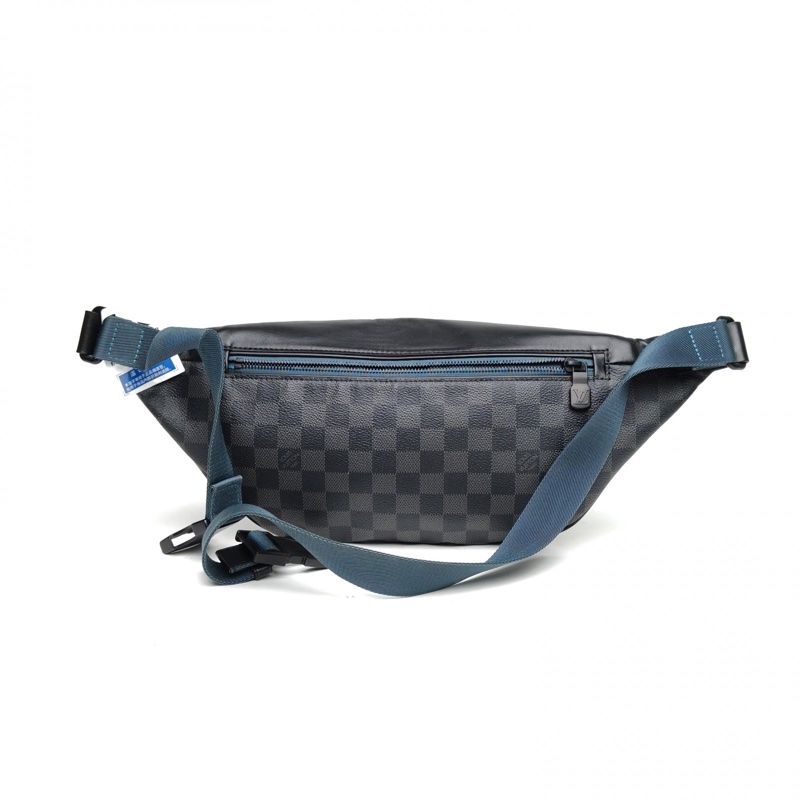 LOUIS VUITTON 黑棋格PVC2019Discovery腰包-2