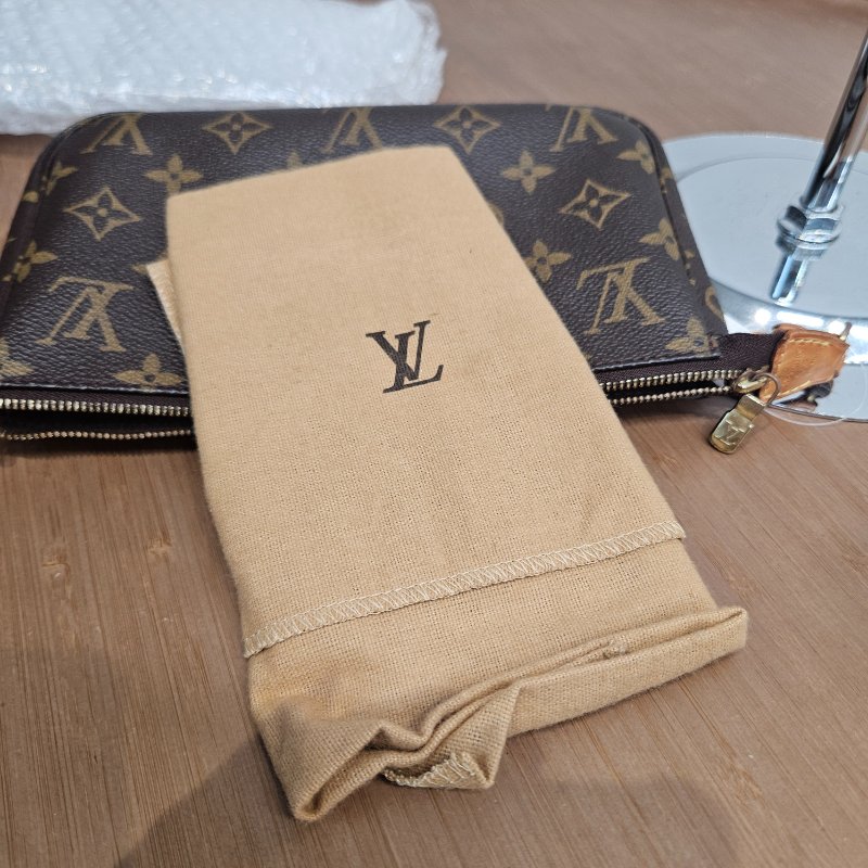 LV 麻將袋 Pochette Accessoires Monogram Bag-5