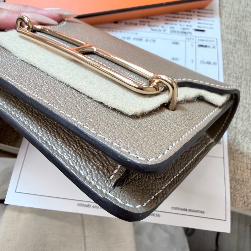 愛馬仕hermes roulis豬鼻子slim 大象灰-2