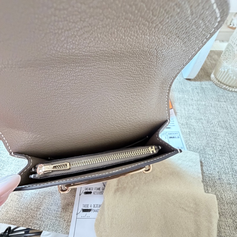 愛馬仕hermes roulis豬鼻子slim 大象灰-10