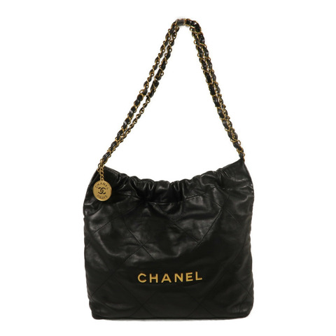 CHANEL 牛皮皮革Chanel 22 Small鏈帶肩背袋