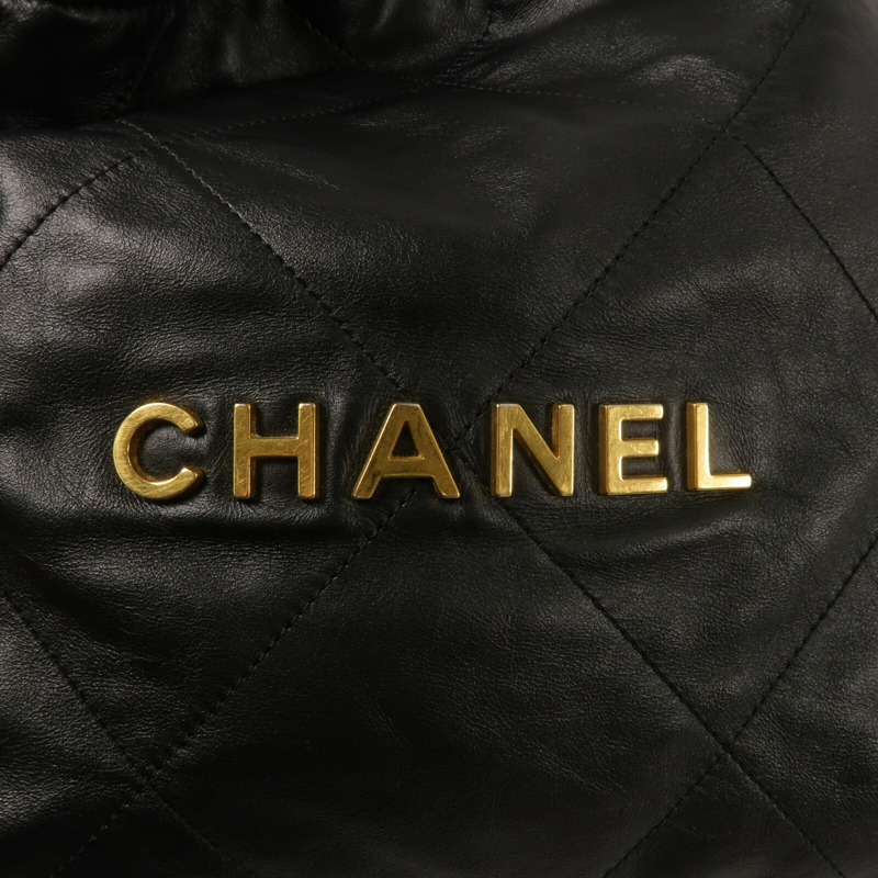 CHANEL 牛皮皮革Chanel 22 Small鏈帶肩背袋-7