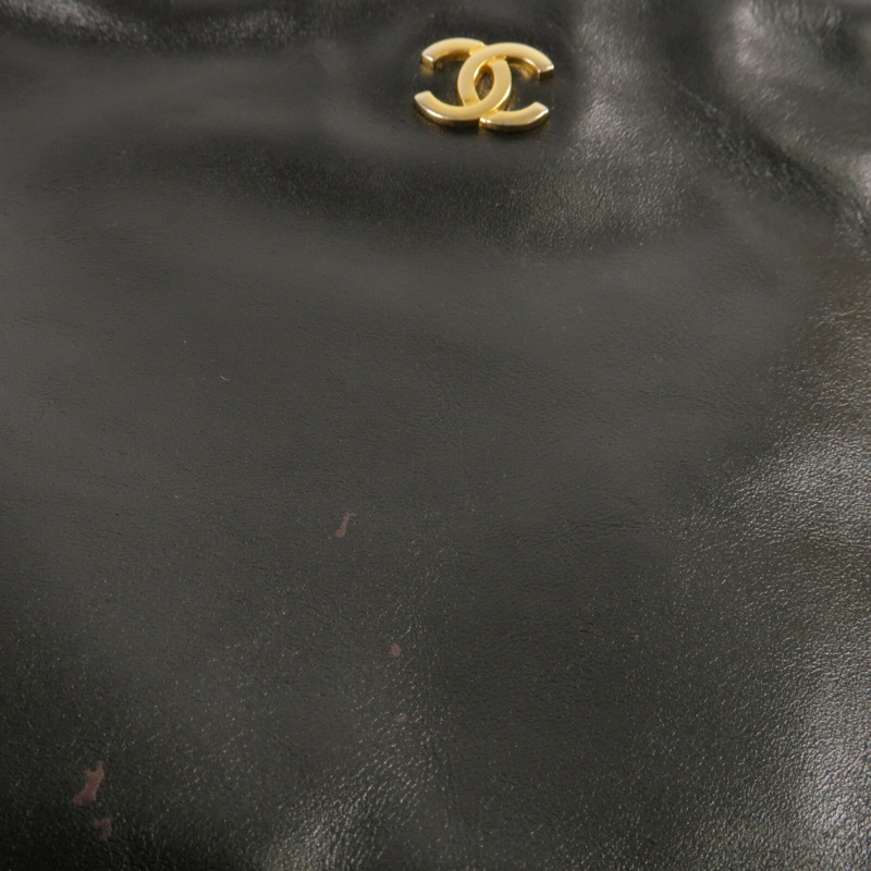 CHANEL 牛皮皮革Chanel 22 Small鏈帶肩背袋-17
