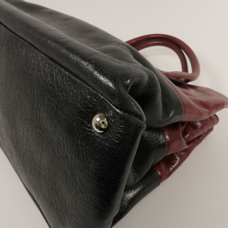 Miu Miu 牛皮皮革2 Way Shoulder手挽肩背兩用袋-12