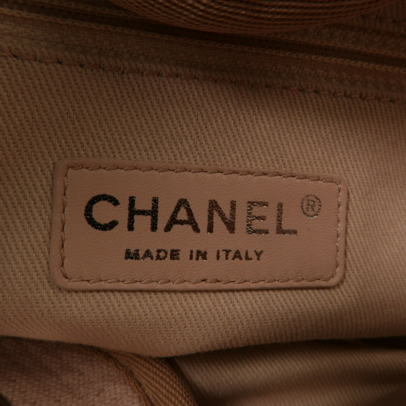 CHANEL 帆布Deauville手挽袋-5