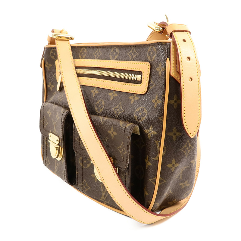LOUIS VUITTON Monogram Hudson GM金扣肩背袋-2