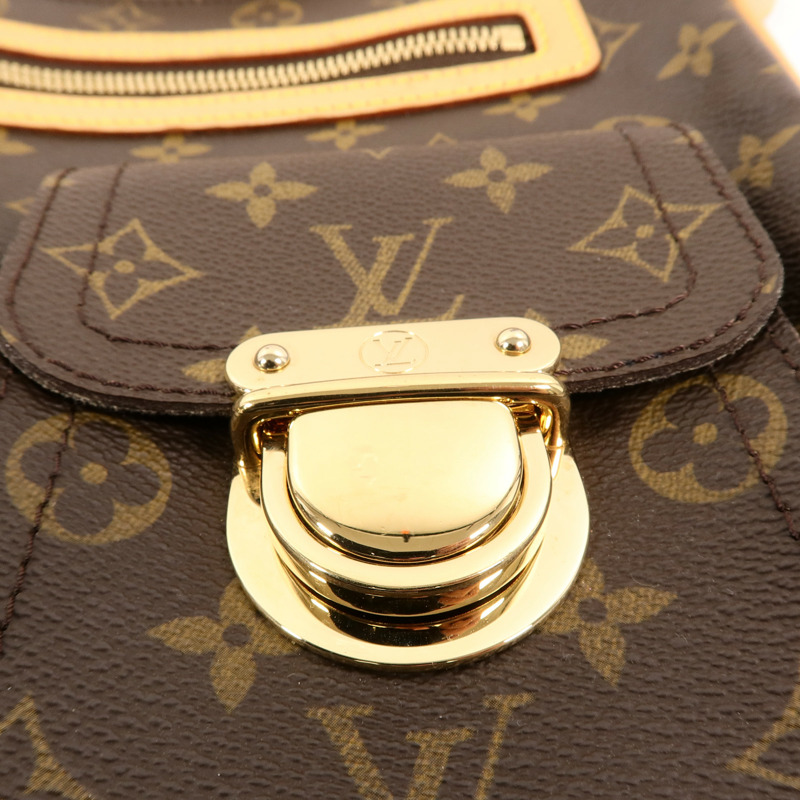 LOUIS VUITTON Monogram Hudson GM金扣肩背袋-10