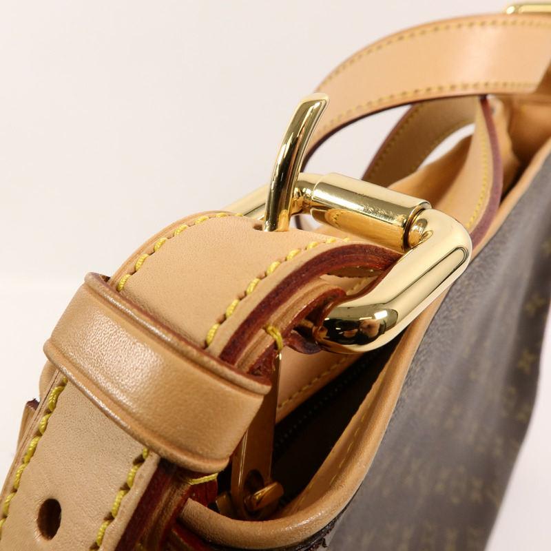LOUIS VUITTON Monogram Hudson GM金扣肩背袋-15