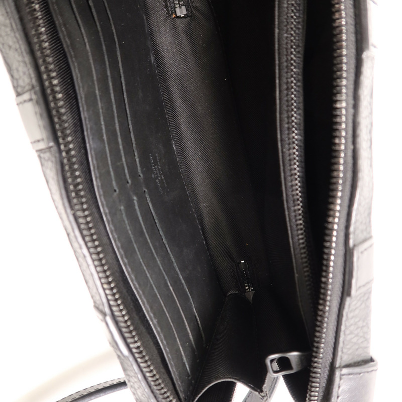 LOUIS VUITTON Monogram Taurillon Soft Trunk Wallet肩背袋-4