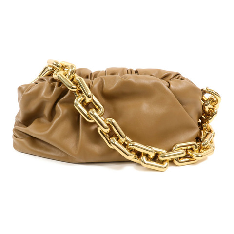 BOTTEGA VENETA 牛皮皮革Chain Pouch鏈帶肩背袋
