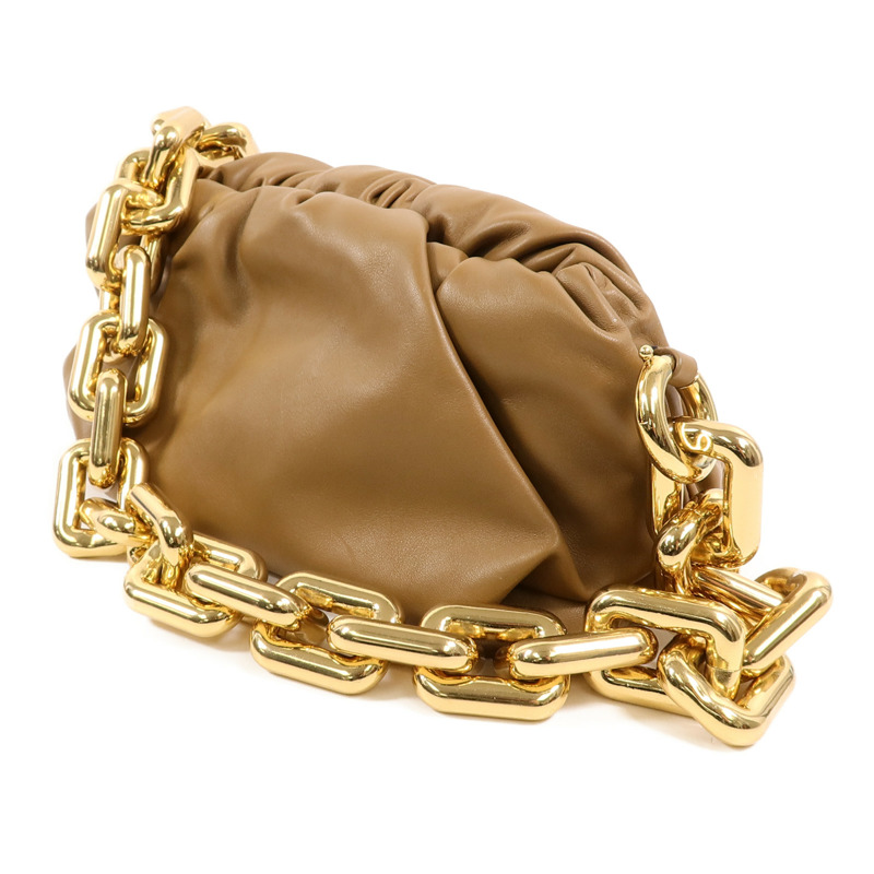 BOTTEGA VENETA 牛皮皮革Chain Pouch鏈帶肩背袋-2