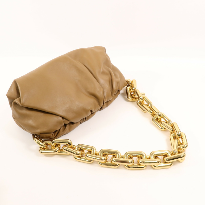 BOTTEGA VENETA 牛皮皮革Chain Pouch鏈帶肩背袋-7