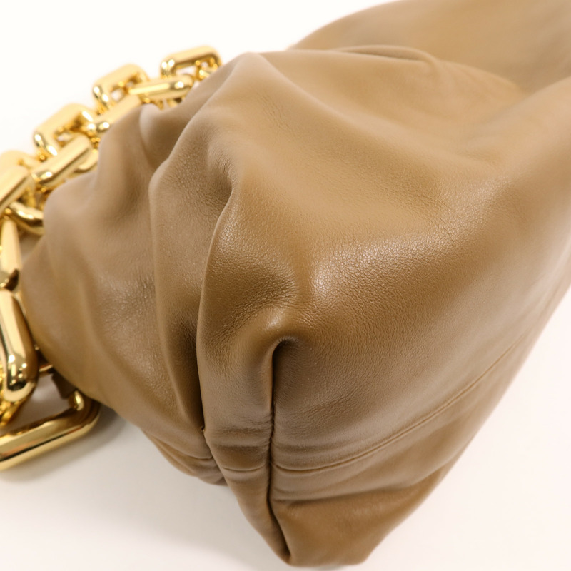 BOTTEGA VENETA 牛皮皮革Chain Pouch鏈帶肩背袋-9