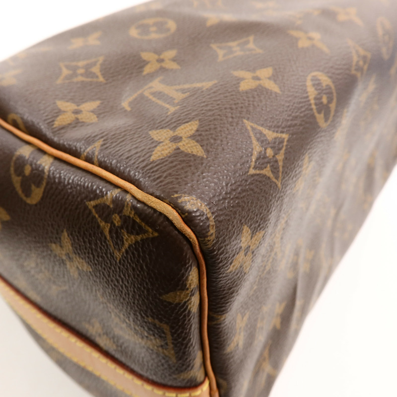 LOUIS VUITTON Monogram Speedy Bandouliere 30手挽肩背兩用袋-14
