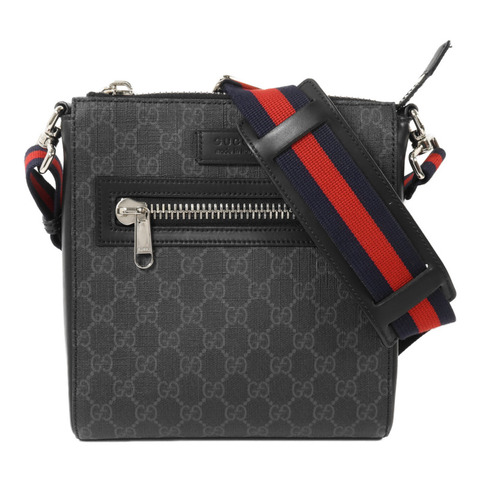 GUCCI 塗層帆布Messenger Bag肩背袋