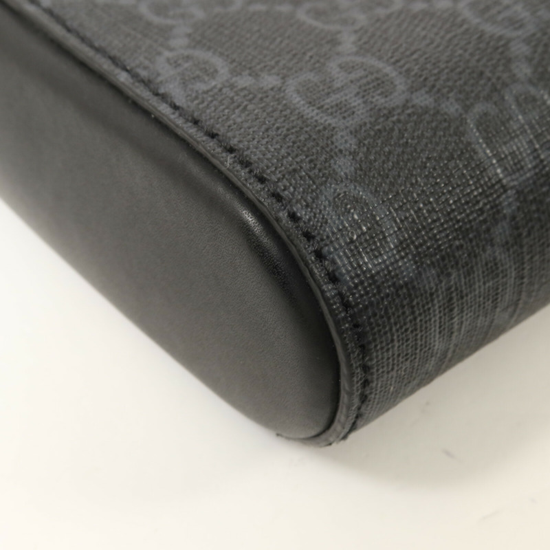 GUCCI 塗層帆布Messenger Bag肩背袋-10