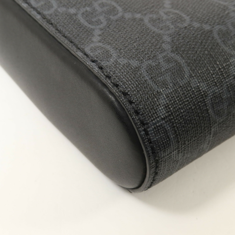 GUCCI 塗層帆布Messenger Bag肩背袋-12