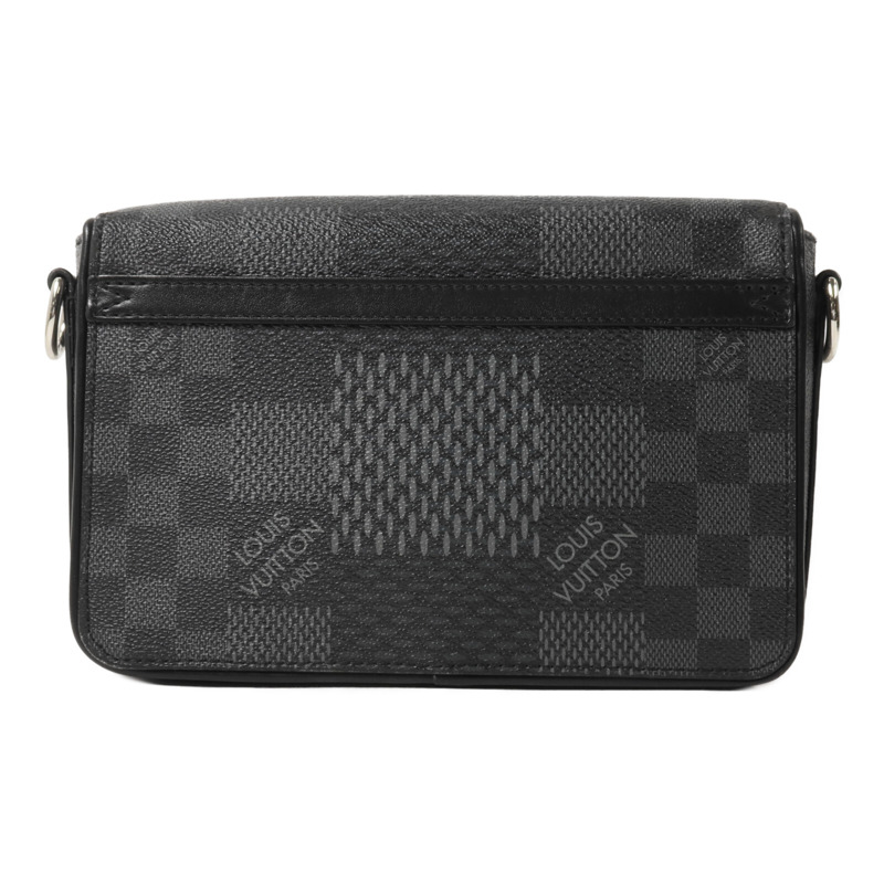 LOUIS VUITTON Damier Graphite Studio Messenger肩背袋-1