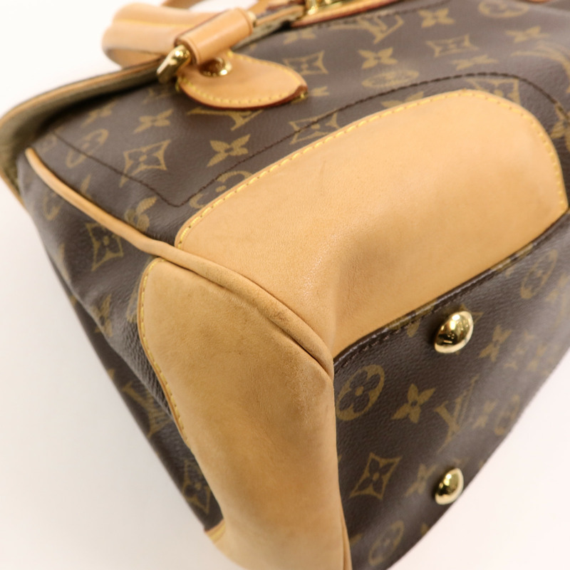 LOUIS VUITTON Monogram Beverly GM肩背袋-11