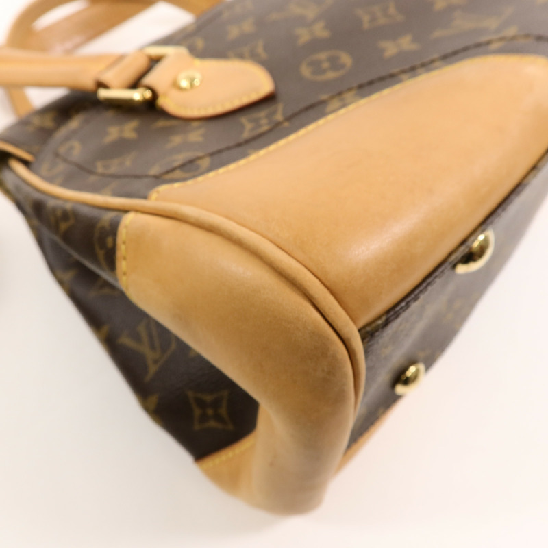 LOUIS VUITTON Monogram Beverly GM肩背袋-13
