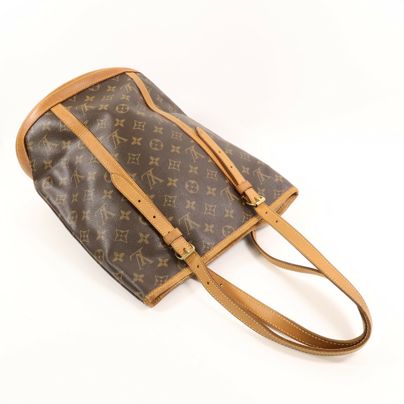 LOUIS VUITTON Monogram Bucket GM手挽袋-7