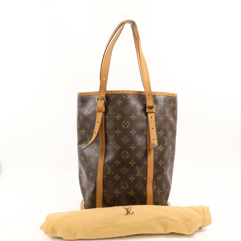 LOUIS VUITTON Monogram Bucket GM手挽袋-8