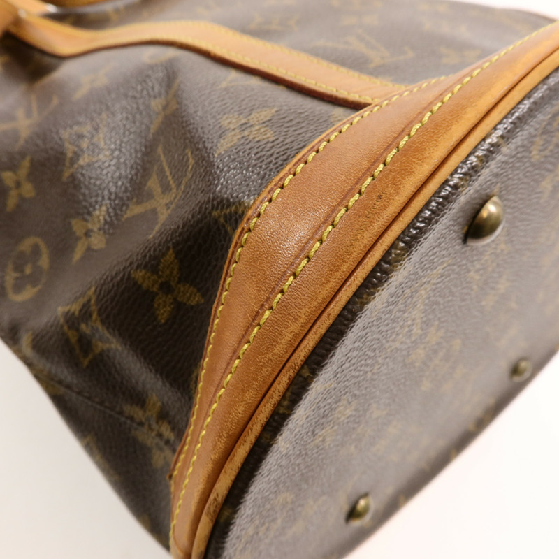 LOUIS VUITTON Monogram Bucket GM手挽袋-12