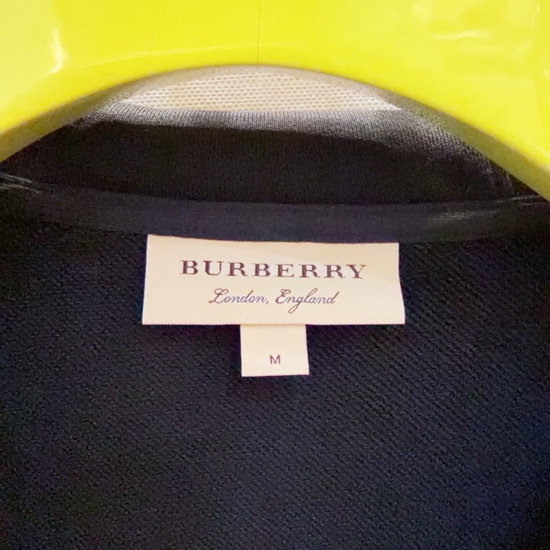 閒置 BURBERRY 戰馬刺繡男女同款連帽拉鍊衛衣-2