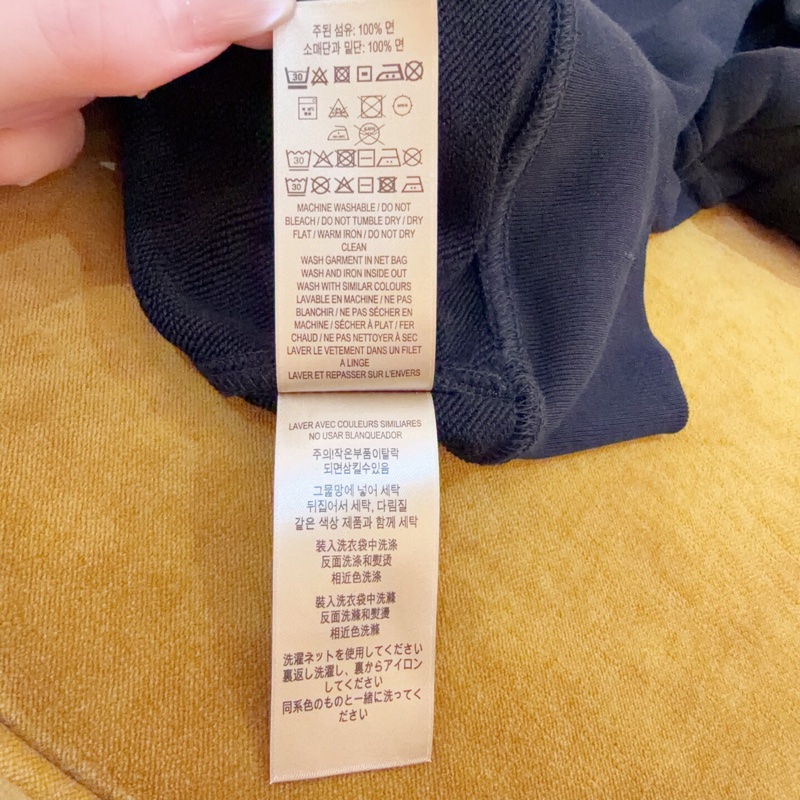閒置 BURBERRY 戰馬刺繡男女同款連帽拉鍊衛衣-4