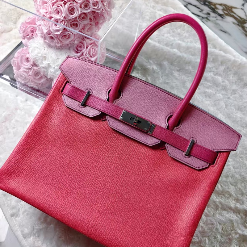Hermes Birkin 30 愛馬仕經典手提包 /Hermes BIRKIN30 Handbag Pink Tone (Tri-color) Chevre-2