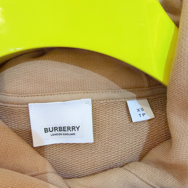 閒置 Burberry Horseferry 印花連帽衛衣 女款-2