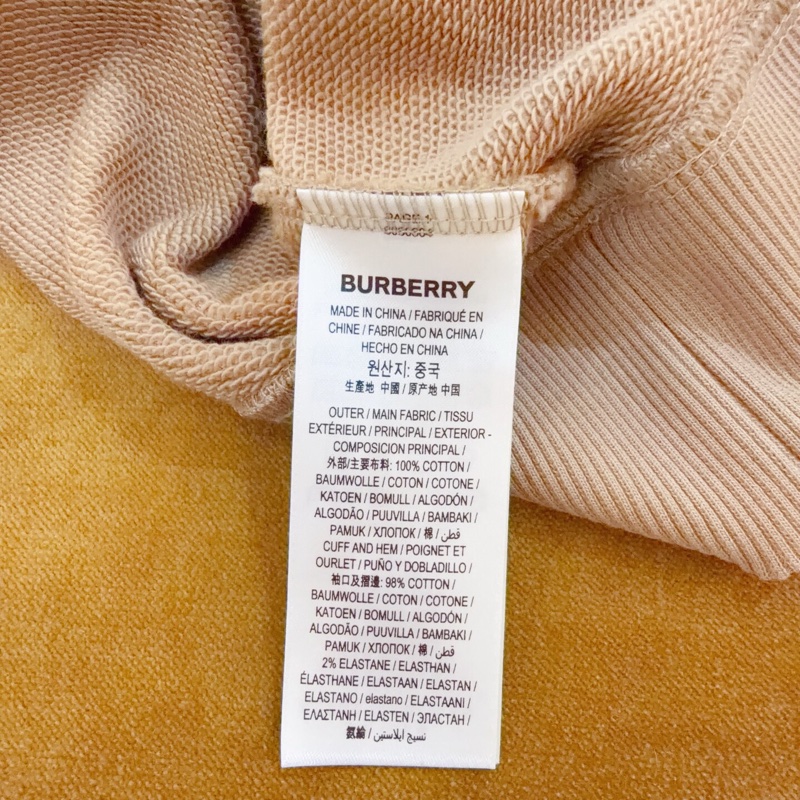 閒置 Burberry Horseferry 印花連帽衛衣 女款-3