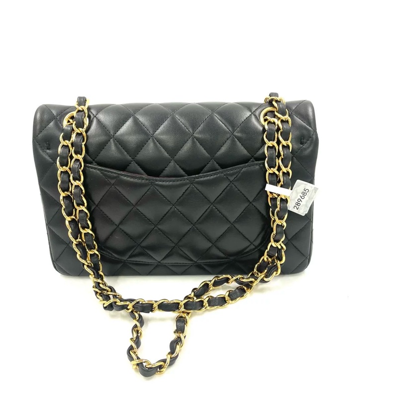 香奈兒口蓋鏈條包 小號 Chanel classic flap 23-12