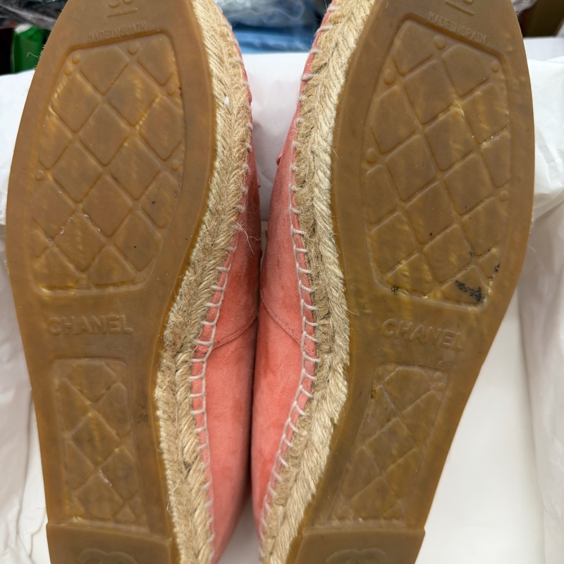 CHANEL 漁夫鞋 38-9